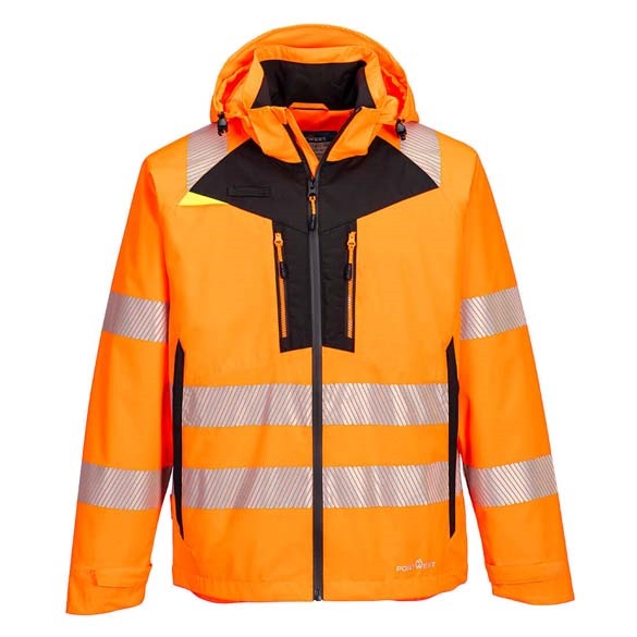 DX4 Hi-Vis Rain Jacket